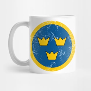 Flygvapnet Swedish Airforce Roundel Mug